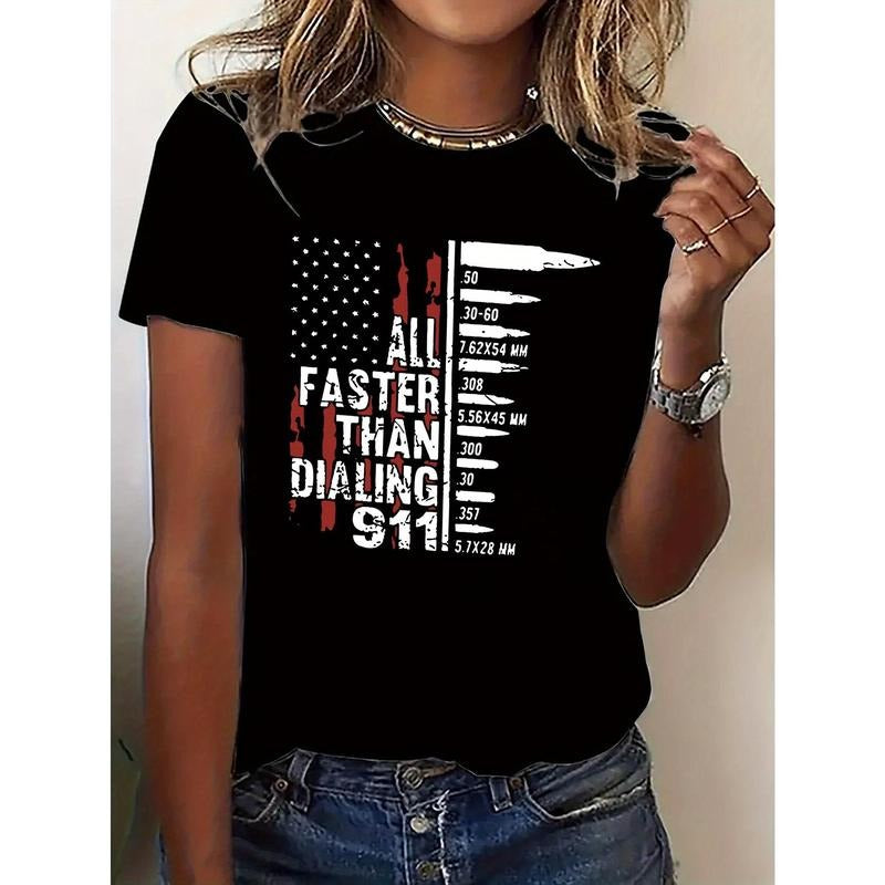 Casual Short Sleeve Patriotic American Flag Humorous - Adult & Kids T-Shirts, Sweatshirts & Hoodies apparel design preview 1