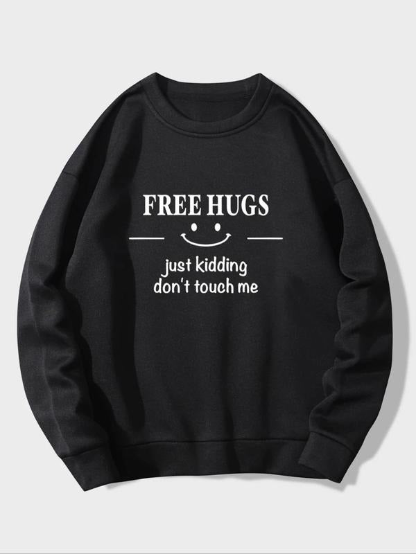 Casual Slogan Drop Shoulder Round Neck Daily Oudoor - Adult & Kids T-Shirts, Sweatshirts & Hoodies apparel design preview 1