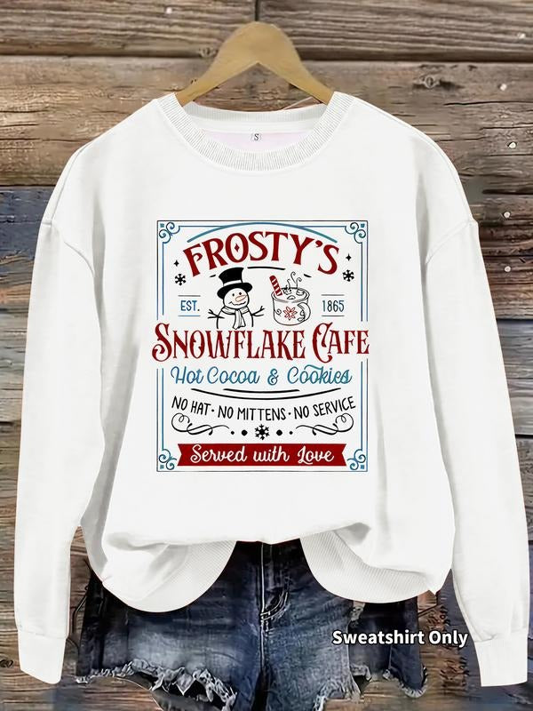 Casual Snowman Pattern Soft Round Neck Comfortable - Adult & Kids T-Shirts, Sweatshirts & Hoodies apparel design preview 1