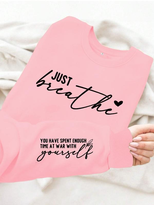 Casual Inspirational Quotes Round Neck Knit Fabric - Adult & Kids T-Shirts, Sweatshirts & Hoodies apparel design preview 1