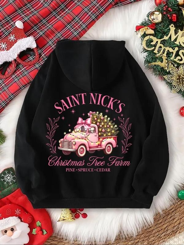 Car Letter Print Casual Comfort Basic Hooded Fall - Adult & Kids T-Shirts, Sweatshirts & Hoodies apparel design preview 1