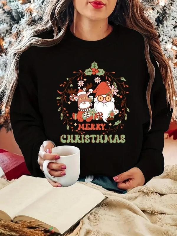 Letter Print Drop Shoulder Casual Round Neck Daily - Adult & Kids T-Shirts, Sweatshirts & Hoodies apparel design preview 1