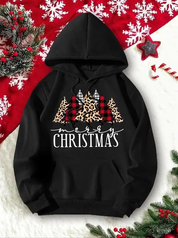 Tree Print Thermal Lined Casual Drawstring Hooded - Adult & Kids T-Shirts, Sweatshirts & Hoodies apparel design preview 1