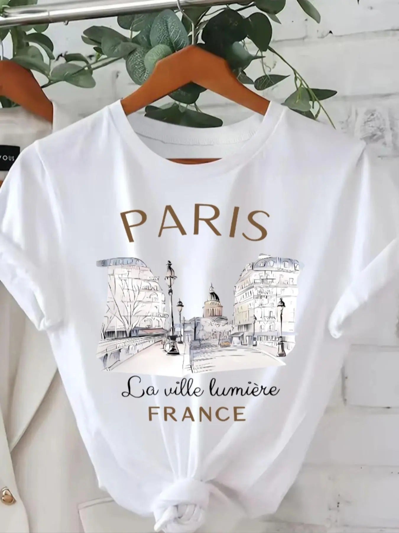 City Letter Print Round Neck Casual Short Sleeve Crew - Adult & Kids T-Shirts, Sweatshirts & Hoodies apparel design preview 1