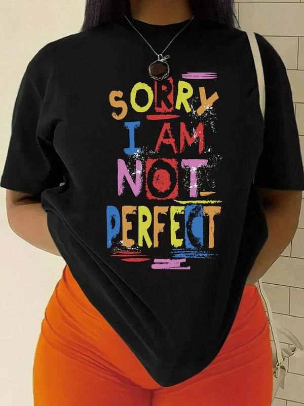 Colorful Letter Print Round Neck Casual Crew Daily - Adult & Kids T-Shirts, Sweatshirts & Hoodies apparel design preview 1