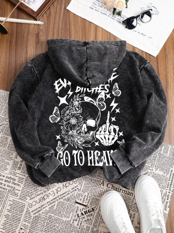 Cotton Fleece Casual Sports Vintage Washed Hooded - Adult & Kids T-Shirts, Sweatshirts & Hoodies apparel design preview 1