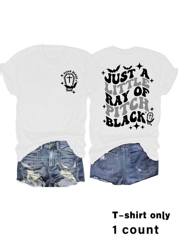 Cross Bat Print Round Neck Vintage Casual Short - Adult & Kids T-Shirts, Sweatshirts & Hoodies apparel design preview 1