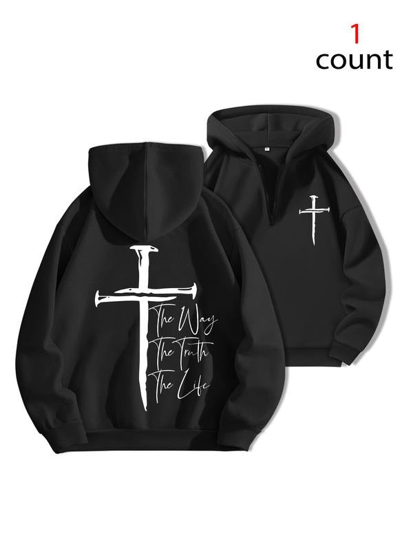 Fall Winter Casual Warm Inspirational Cross - Adult & Kids T-Shirts, Sweatshirts & Hoodies apparel design preview 1
