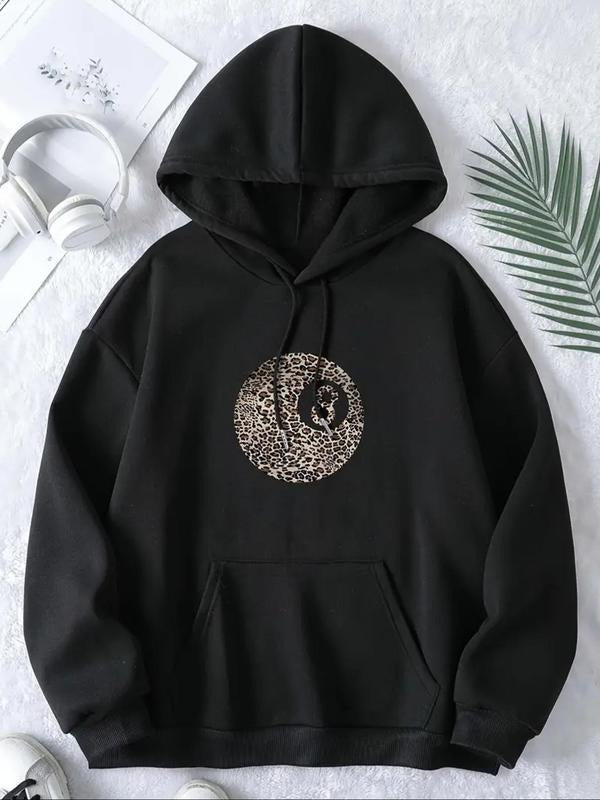 Figure Geometric Print Drawstring Casual Hooded Daily - Adult & Kids T-Shirts, Sweatshirts & Hoodies apparel design preview 1