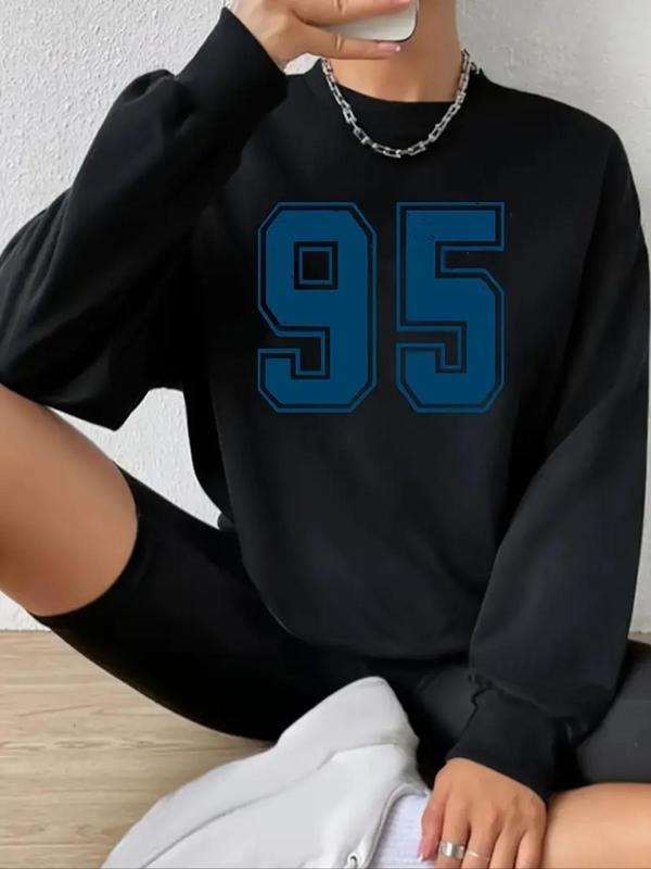Figure Print Crew Neck Casual Fall Winter Clothes - Adult & Kids T-Shirts, Sweatshirts & Hoodies apparel design preview 1