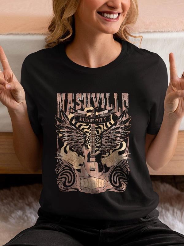 Print Round Neck Vintage Casual Short Sleeve Daily - Adult & Kids T-Shirts, Sweatshirts & Hoodies apparel design preview 1