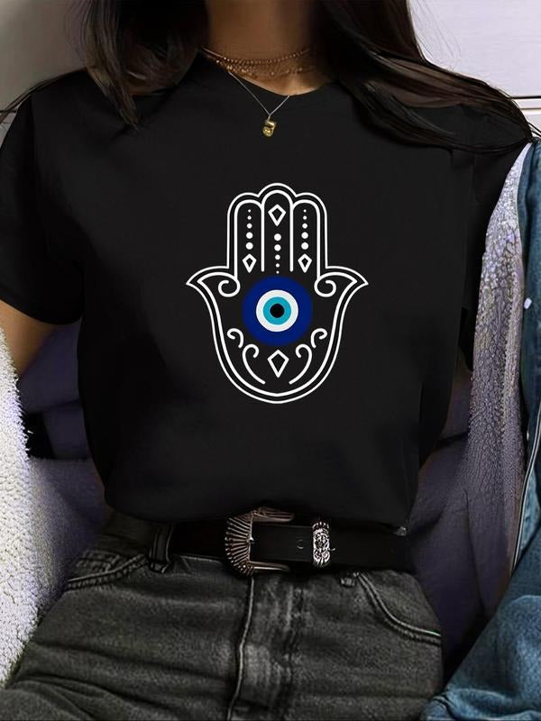 Print Round Neck Vintage Casual Short Sleeve Daily - Adult & Kids T-Shirts, Sweatshirts & Hoodies apparel design preview 1