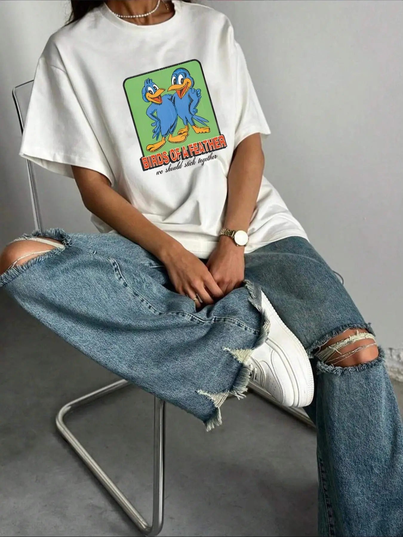 Print Round Neck Vintage Casual Short Sleeve Daily - Adult & Kids T-Shirts, Sweatshirts & Hoodies apparel design preview 1