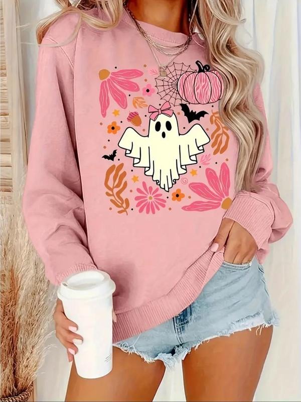 Halloween Print Crew Neck Casual Fall Winter Clothes - Adult & Kids T-Shirts, Sweatshirts & Hoodies apparel design preview 1