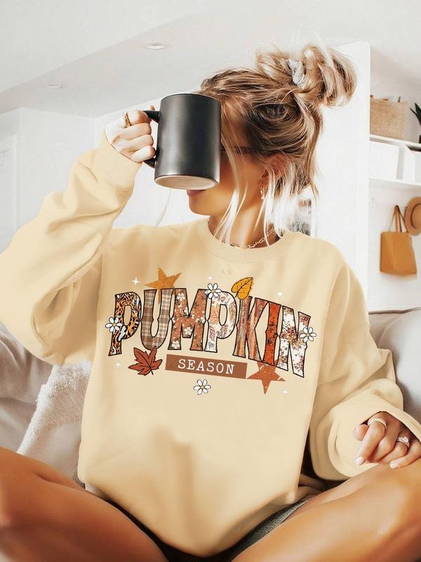 Halloween Print Round Neck Casual Top Fall Winter - Adult & Kids T-Shirts, Sweatshirts & Hoodies apparel design preview 1