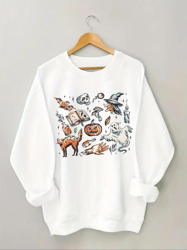 Halloween Themed Animal Print Crew Neck Casual Daily - Adult & Kids T-Shirts, Sweatshirts & Hoodies apparel design preview 1