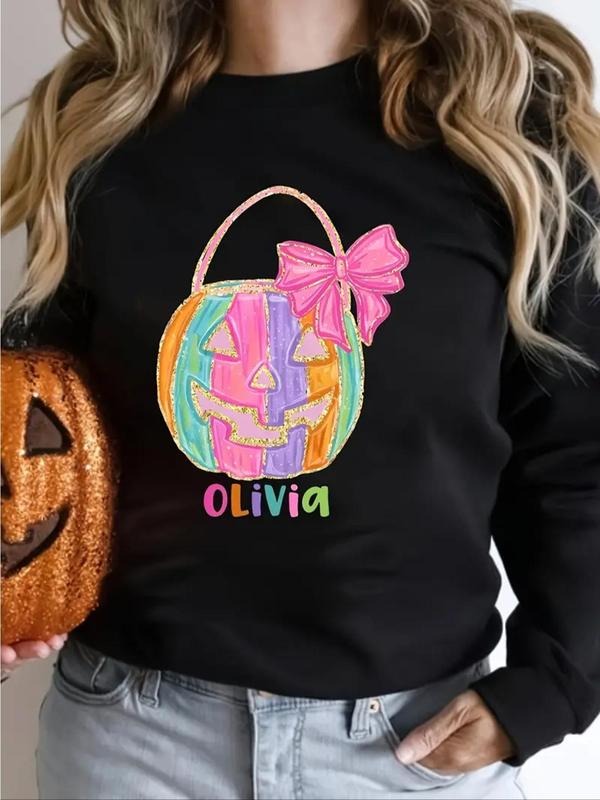 Halloween Themed Drop Shoulder Casual Crew Neck Daily - Adult & Kids T-Shirts, Sweatshirts & Hoodies apparel design preview 1