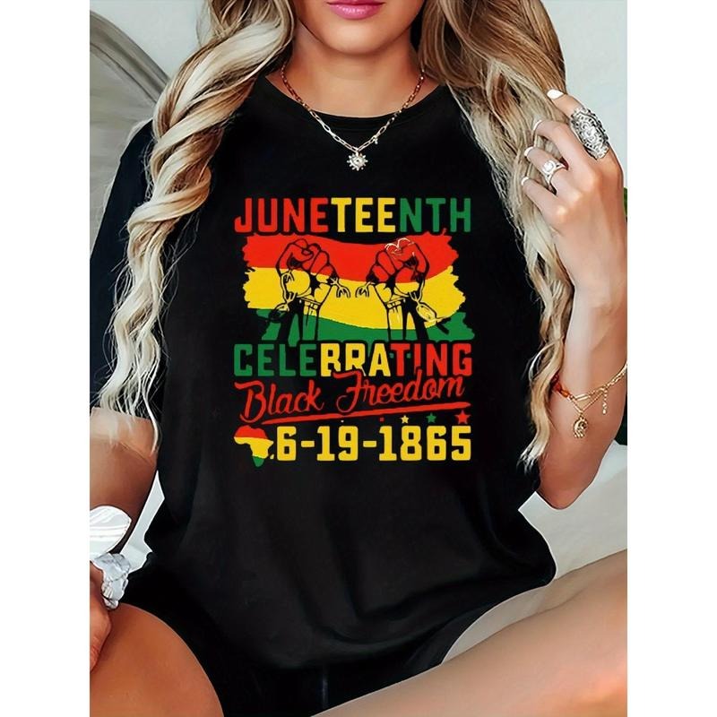 Juneteenth Celebrating Black Freedom Short Sleeve - Adult & Kids T-Shirts, Sweatshirts & Hoodies apparel design preview 1