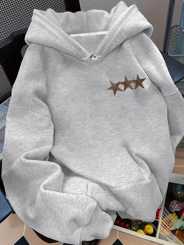 Leopard Print Casual Loose Fit Letter Pattern Fall - Adult & Kids T-Shirts, Sweatshirts & Hoodies apparel design preview 1
