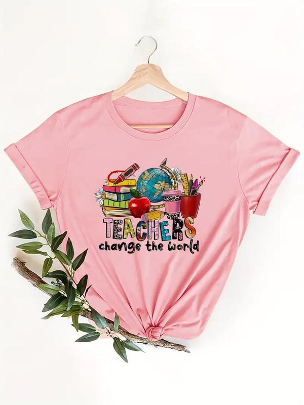Letter Book Print Round Neck Casual Crew Daily - Adult & Kids T-Shirts, Sweatshirts & Hoodies apparel design preview 1