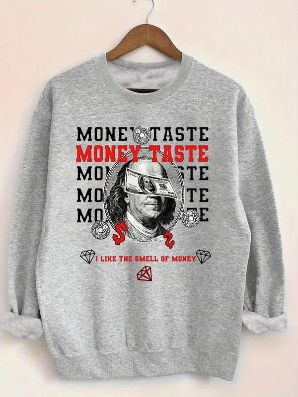 Letter Figure Print Drop Shoulder Casual Round Neck - Adult & Kids T-Shirts, Sweatshirts & Hoodies apparel design preview 1