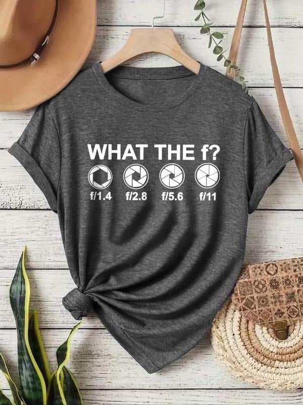 Letter Figure Print Round Neck Casual Short Sleeve - Adult & Kids T-Shirts, Sweatshirts & Hoodies apparel design preview 1