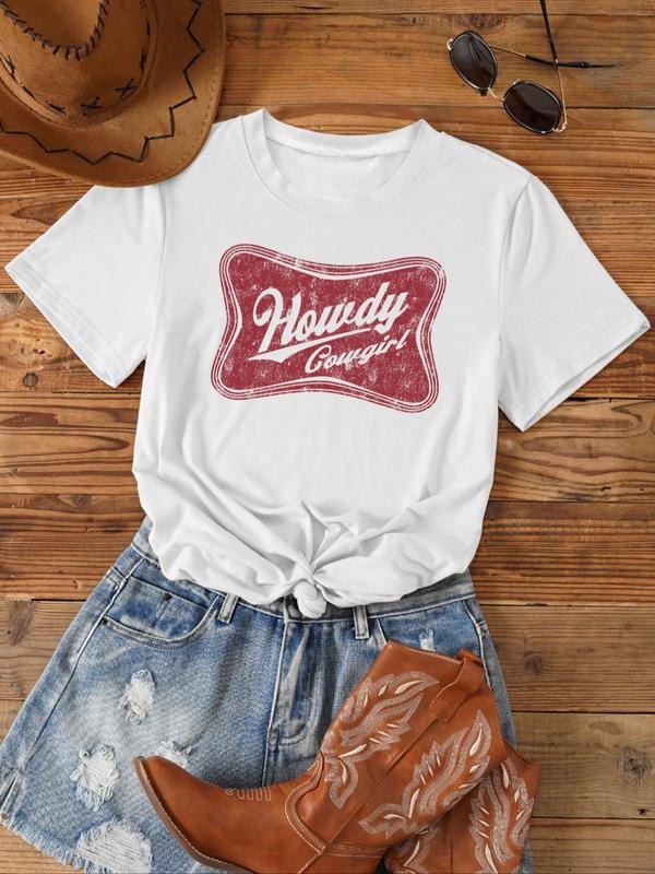 Letter Geometric Print Round Neck Casual Short Sleeve - Adult & Kids T-Shirts, Sweatshirts & Hoodies apparel design preview 1