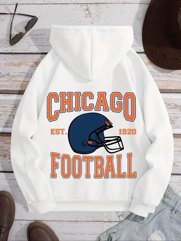 Letter Helmet Print Drop Shoulder Thermal Lined - Adult & Kids T-Shirts, Sweatshirts & Hoodies apparel design preview 1
