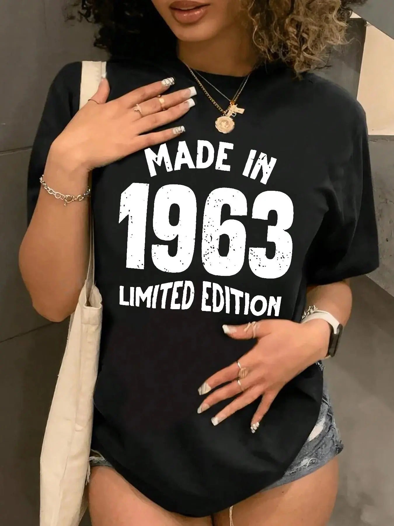 Letter Year Number Print Round Neck Vintage Casual - Adult & Kids T-Shirts, Sweatshirts & Hoodies apparel design preview 1