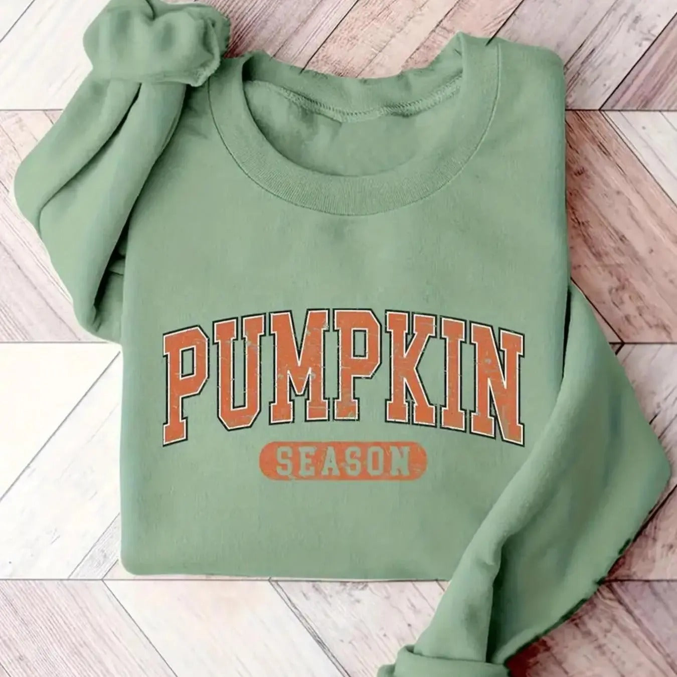 Letter Print Crew Neck Casual Fall Winter Clothes - Adult & Kids T-Shirts, Sweatshirts & Hoodies apparel design preview 1