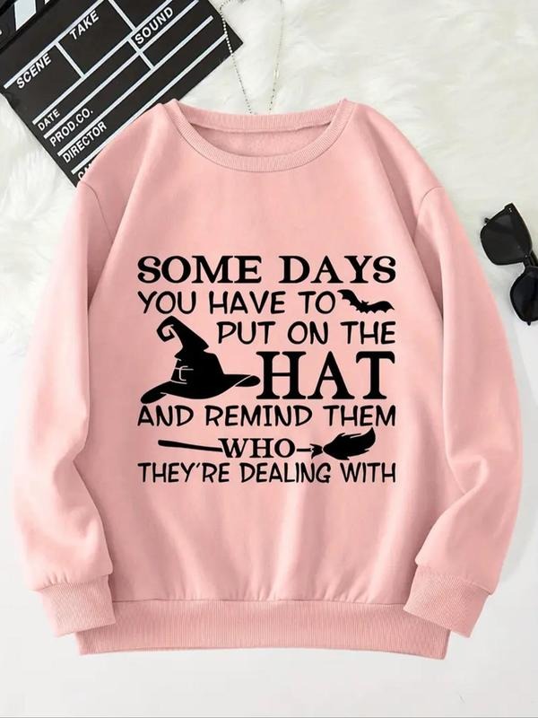 Letter Print Crew Neck Casual Daily Fall Winter - Adult & Kids T-Shirts, Sweatshirts & Hoodies apparel design preview 1