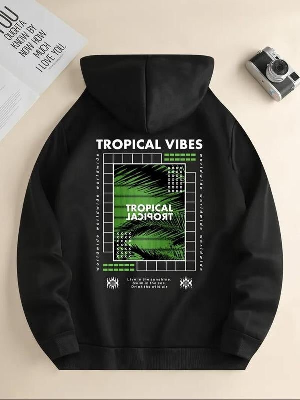 Letter Print Casual Hooded Daily Clothes All Seasons - Adult & Kids T-Shirts, Sweatshirts & Hoodies apparel design preview 1
