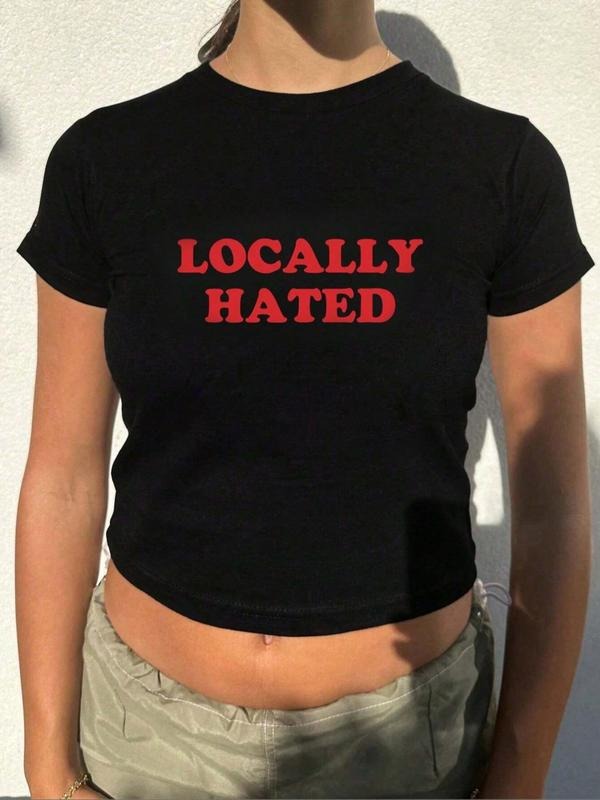 Letter Print Round Neck Vintage Casual Short Sleeve - Adult & Kids T-Shirts, Sweatshirts & Hoodies apparel design preview 1