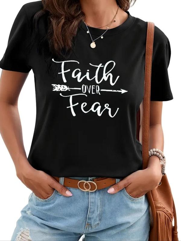Letter Print Round Neck Vintage Casual Short Sleeve - Adult & Kids T-Shirts, Sweatshirts & Hoodies apparel design preview 1