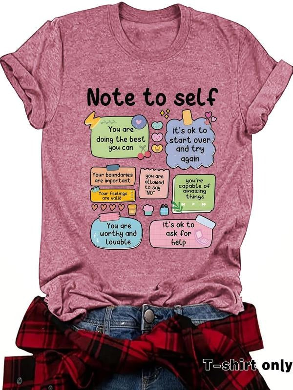 Letter Print Round Neck Vintage Casual Short Sleeve - Adult & Kids T-Shirts, Sweatshirts & Hoodies apparel design preview 1