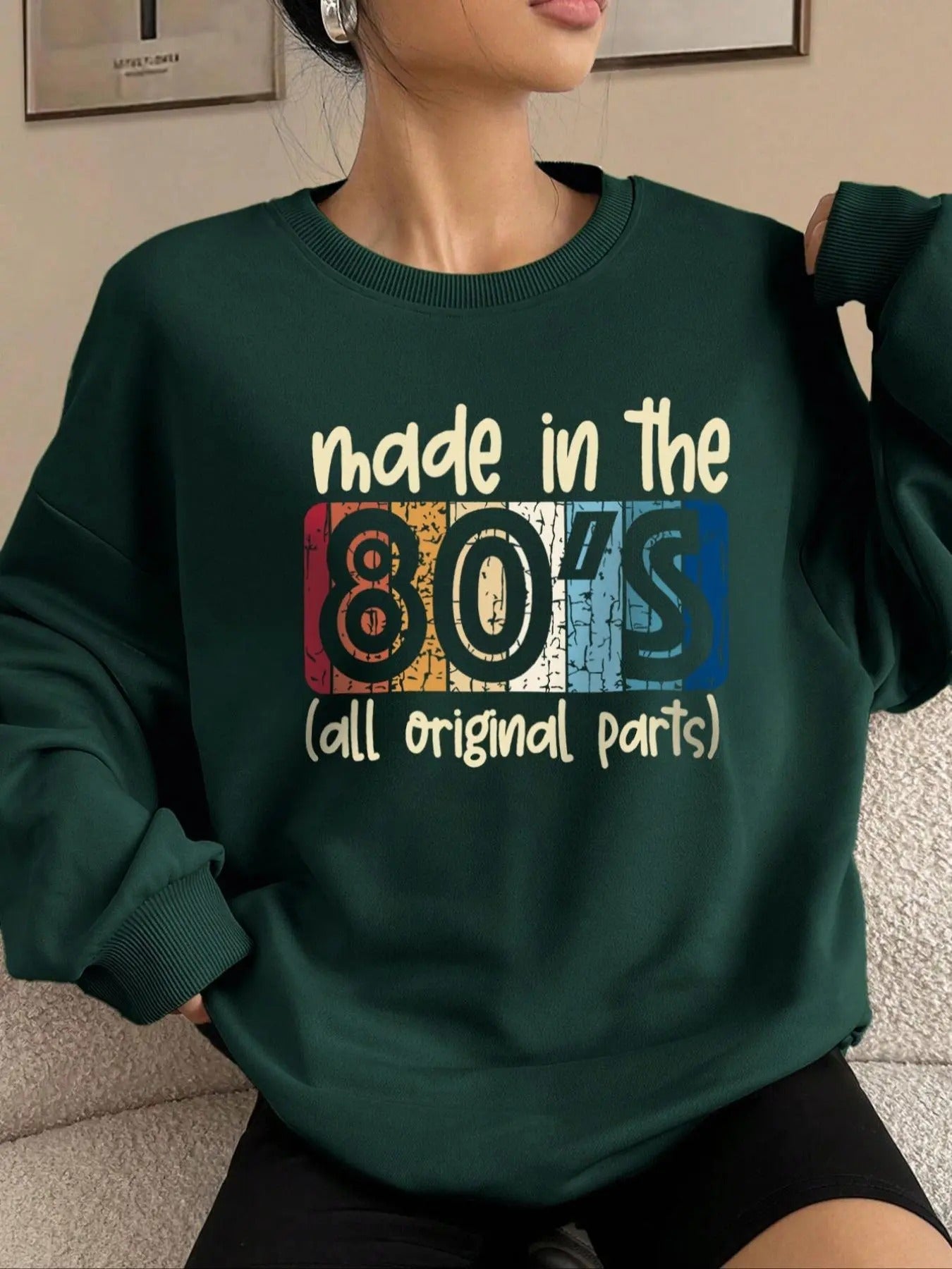 Letter Print Round Neck Casual Crew Daily Outdoor - Adult & Kids T-Shirts, Sweatshirts & Hoodies apparel design preview 1