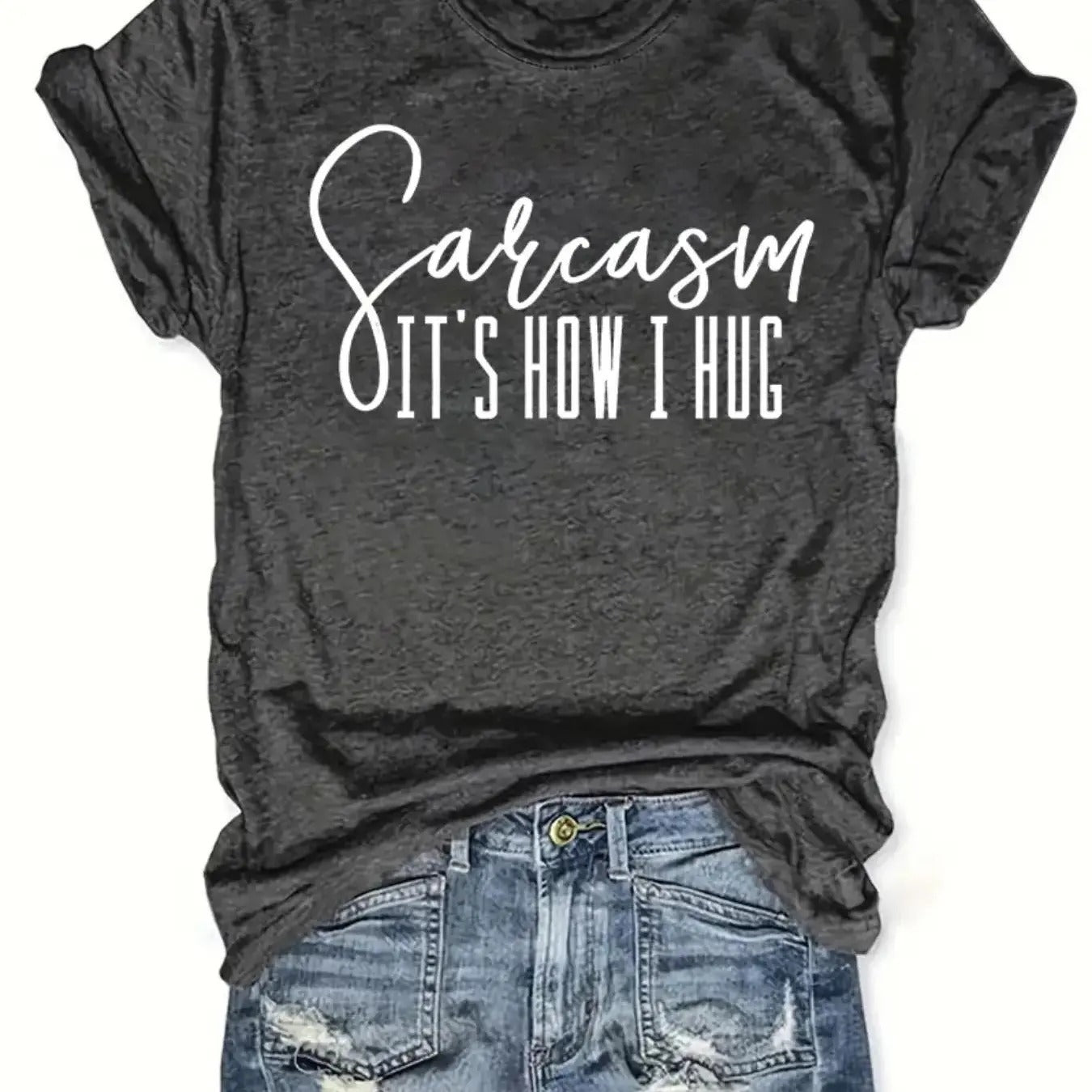 Letter Print Round Neck Casual Short Sleeve Crew - Adult & Kids T-Shirts, Sweatshirts & Hoodies apparel design preview 1