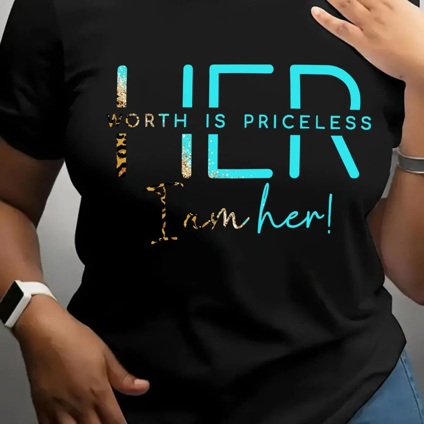Letter Print Round Neck Casual Short Sleeve Crew - Adult & Kids T-Shirts, Sweatshirts & Hoodies apparel design preview 1