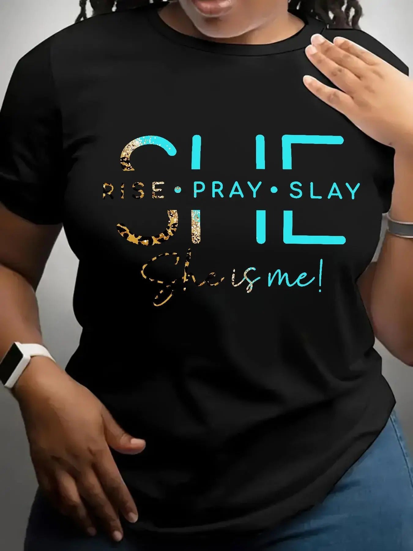 Letter Print Round Neck Casual Short Sleeve Crew - Adult & Kids T-Shirts, Sweatshirts & Hoodies apparel design preview 1