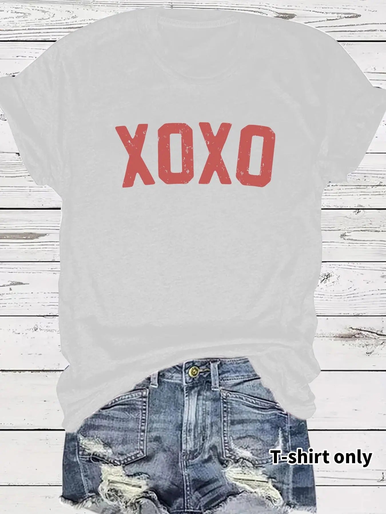 Letter Print Round Neck Casual Short Sleeve Crew - Adult & Kids T-Shirts, Sweatshirts & Hoodies apparel design preview 1