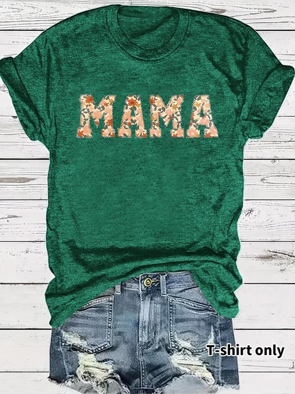 Letter Print Round Neck Casual Short Sleeve Crew - Adult & Kids T-Shirts, Sweatshirts & Hoodies apparel design preview 1