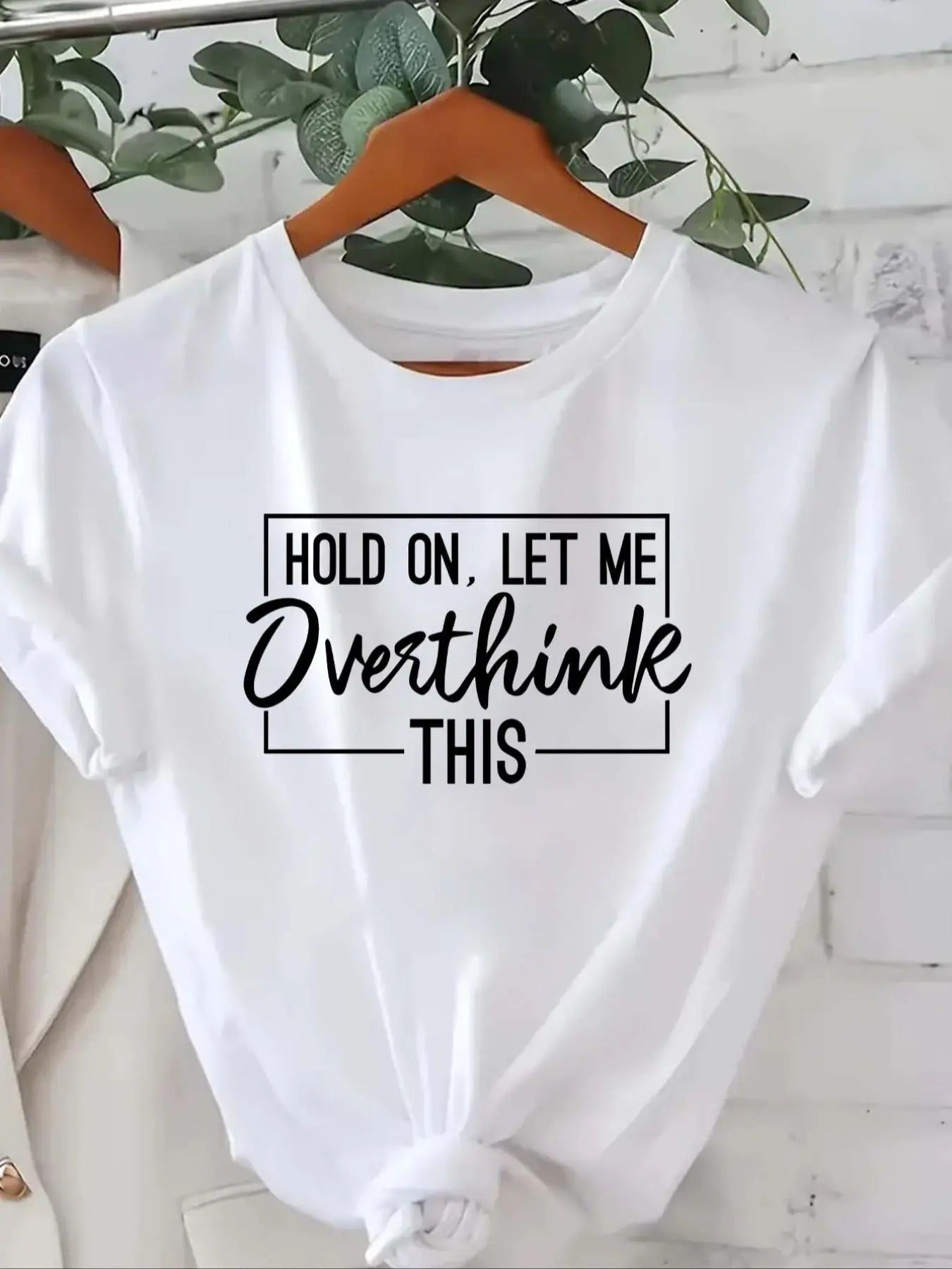 Letter Print Round Neck Casual Short Sleeve Crew - Adult & Kids T-Shirts, Sweatshirts & Hoodies apparel design preview 1