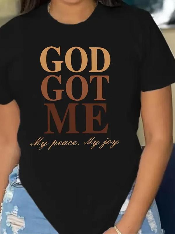 Letter Print Round Neck Casual Short Sleeve Summer - Adult & Kids T-Shirts, Sweatshirts & Hoodies apparel design preview 1