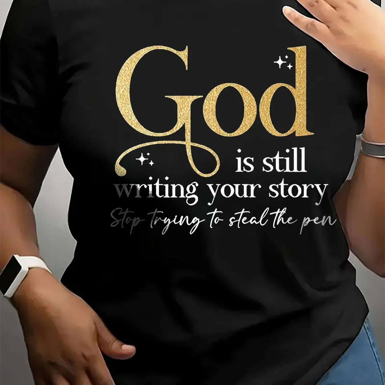 Letter Print Round Neck Casual Crew Short Sleeve - Adult & Kids T-Shirts, Sweatshirts & Hoodies apparel design preview 1