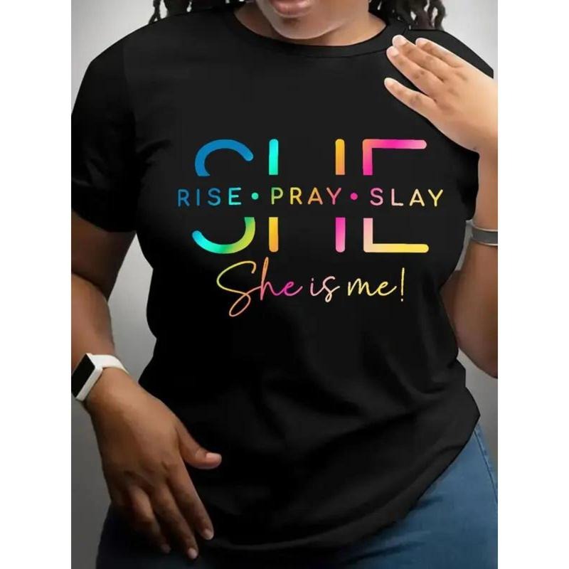 Letter Print Round Neck Casual Crew Short Sleeve - Adult & Kids T-Shirts, Sweatshirts & Hoodies apparel design preview 1