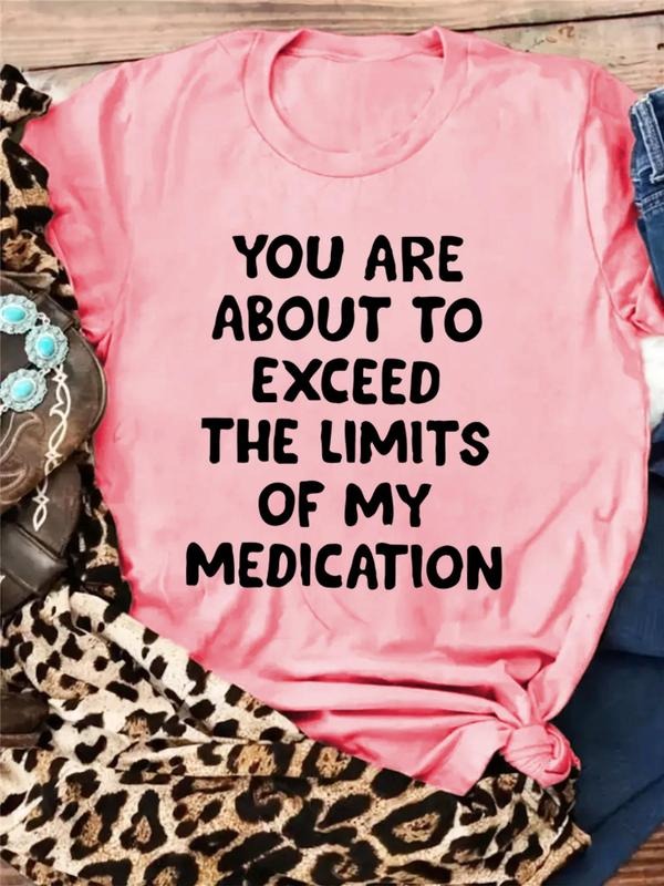 Letter Print Round Neck Casual Crew Daily Vacation - Adult & Kids T-Shirts, Sweatshirts & Hoodies apparel design preview 1