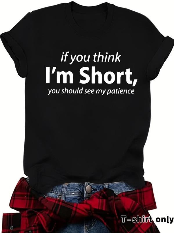 Letter Print Round Neck Casual Crew Daily Vacation - Adult & Kids T-Shirts, Sweatshirts & Hoodies apparel design preview 1