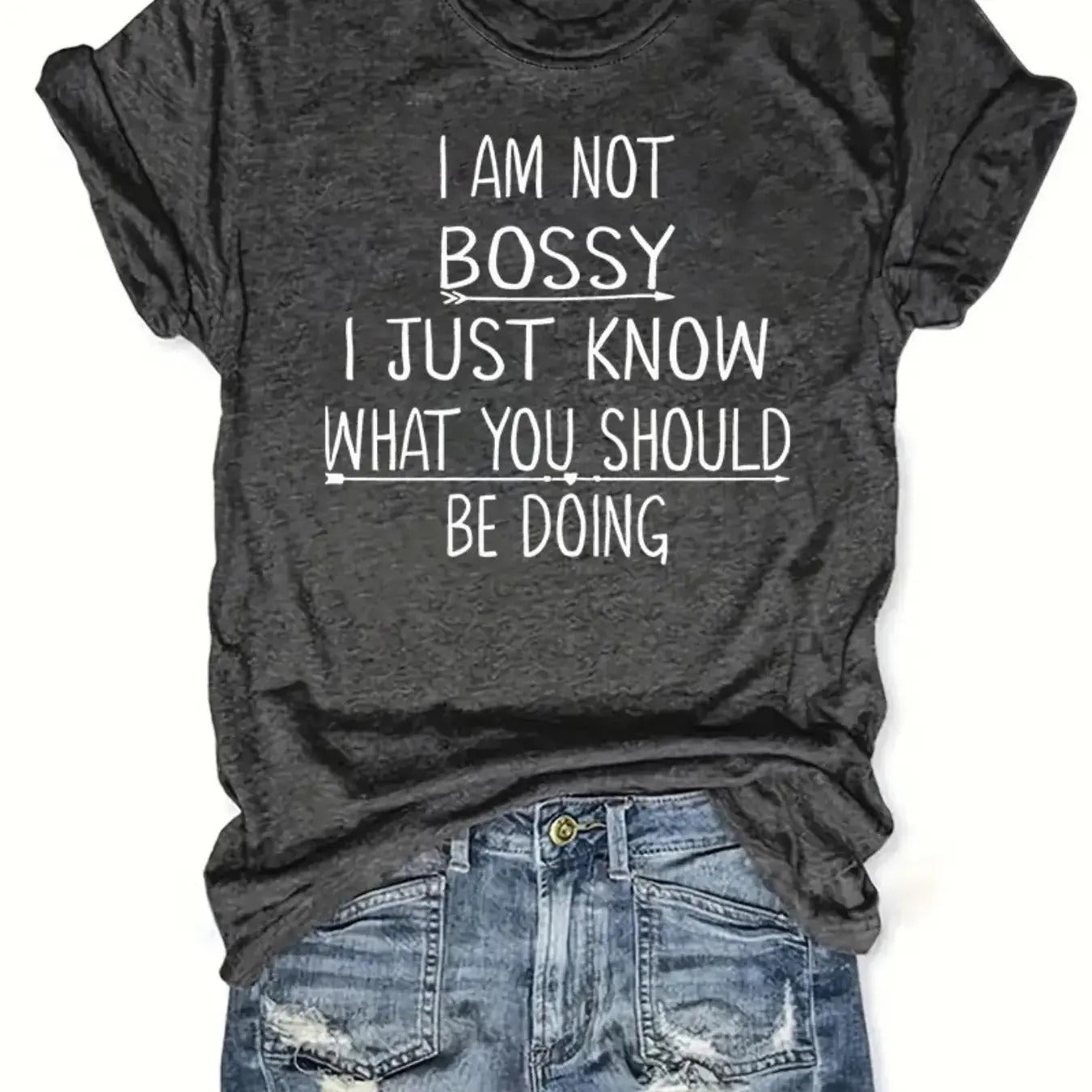 Letter Print Round Neck Casual Crew Daily Vacation - Adult & Kids T-Shirts, Sweatshirts & Hoodies apparel design preview 1