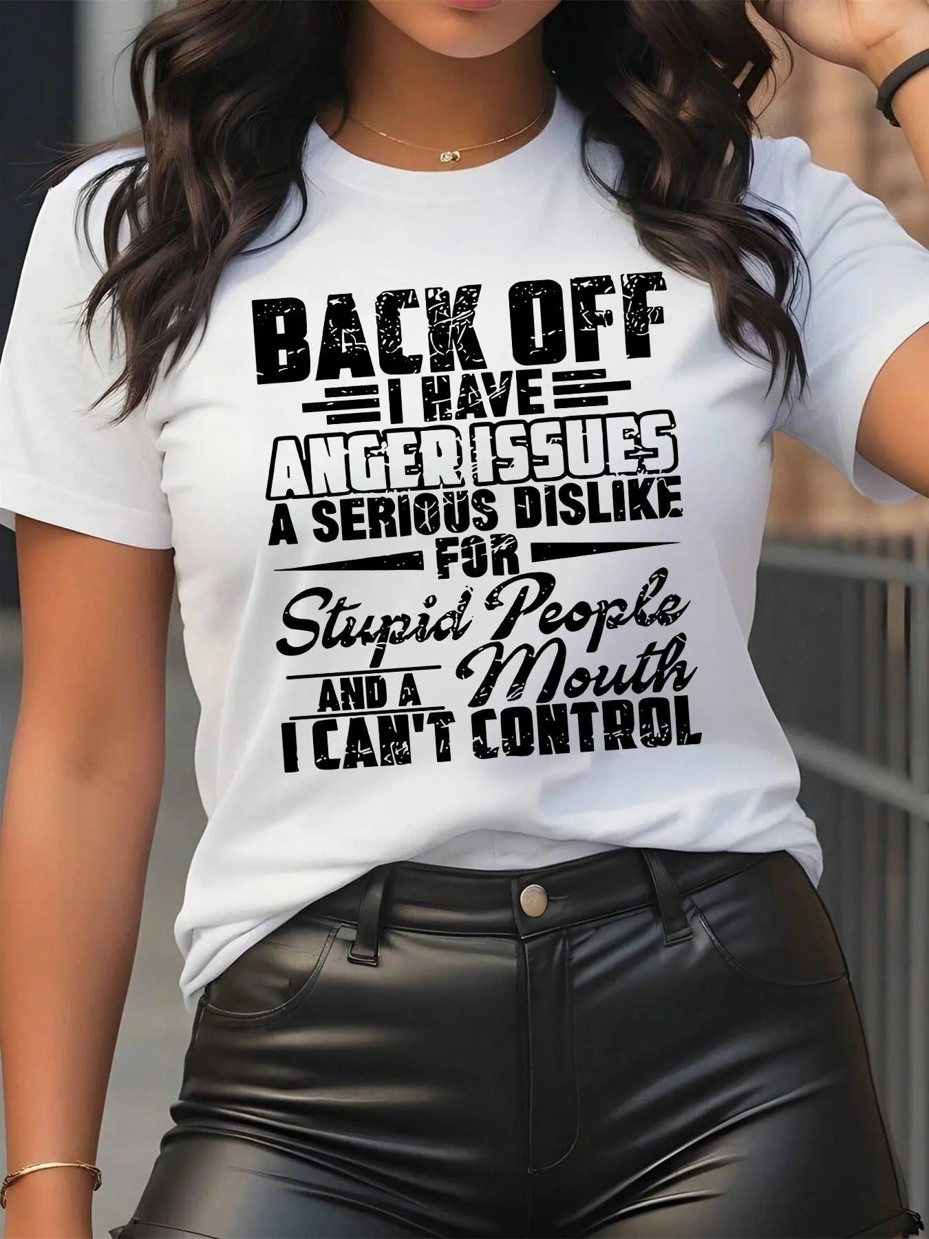 Letter Print Round Neck Casual Short Sleeve Daily - Adult & Kids T-Shirts, Sweatshirts & Hoodies apparel design preview 1