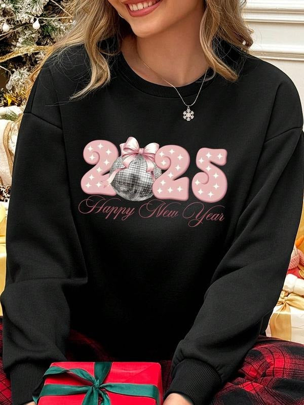 Number Print Round Neck Casual Crew Fall Winter - Adult & Kids T-Shirts, Sweatshirts & Hoodies apparel design preview 1